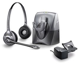 Plantronics CS361N Wireless Headset With HL10 Handset Lifter Combo