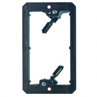 LV1 Plastic Retrofit Low Voltage Mounting Bracket Single Gang
