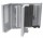 24100-66-M66PC 100 Pair BET with splice chamber; 66 termination in / out; with 230V Gas Tube protectors and cover