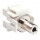 Keystone 3.5mm Stereo Pass Thru Insert