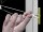 Snap straps at wall by pushing side to side, snapping off straps level with flange of cap.