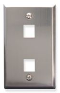 2 Port Keystone Stainless Steel Plate
