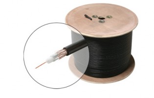 RG59 Coaxial Cable 60% Braid Copper Clad 1000'