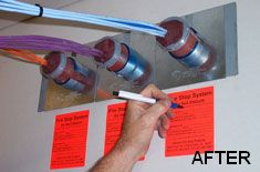 Split Sleeve Retrofit Fire Stop Firestop