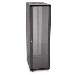 42U-Standard-19-inch-Vented-Rear-Door-Glass-Front-Door 3100-3-001-42