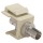 Keystone MM Fiber ST Insert
