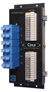 2612qc/qce 12 Pair Enhanced Category 5E 66 in  66 out Building Entrance Protector