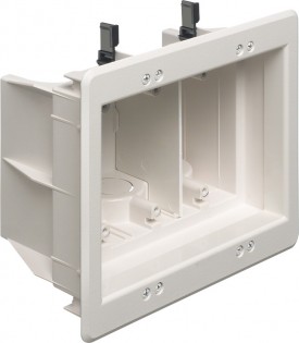 DVFR3 3 Gang Indoor Recessed Box Power or Low Voltage