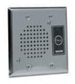 Valcom V-1072A-ST Flush Mount Door Plate Speaker Stainless Steel