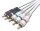 50' Python Component Video Cables RGB Plus Left/Right Audio 5 x RCA