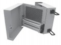 24100-110-M110PC 100 Pair BET with Tri-Fold splice chamber; 110 termination in / out; with 230V Gas Tube protectors