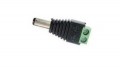 10 Pack Male 2.1mm Power Plug to Terminal Screw Connector