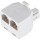 Telephone Splitter "T" Duplex Adapter 300-024 6P4C
