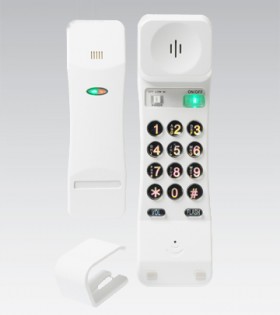 H2001-09 Single Line One Piece Hospital Phone Bed Rail Clip Included