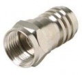RG6 F Crimp-on Universal Connector