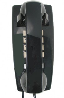 Cortelco 255400-VBA-20MC Wall Fully Modular Black