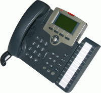 ENIP2061 IP Speakerphone LCD Display 128 X 64 Station