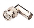 BNC Jack to BNC Plug L Adapter