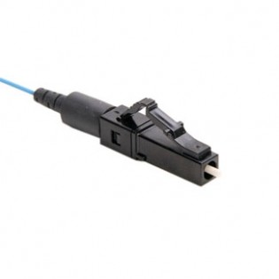 49991-5LC FastCAM Pre-polished Connector, LC (black), 50/125um Multimode