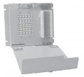 25025-66-M66PC 25 Pair BET with no splice chamber; 66 termination in / out; with 230V Gas Tube protectors