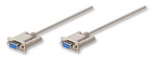 Null Modem Cable DB9 Female to DB9 Female
