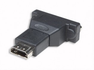 374644 HDMI Female to DVI-D 24+1 Female, Dual Link