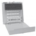 25100-110-M110PC 100 Pair BET with no splice chamber; 110 termination in / out; with 230V Gas Tube protectors