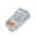 300-068 Modular Line Cord Plug 8P8C RJ45 for Flat Cable
