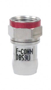 DB59U RG59 "F" Radial Compression Coaxial Connector