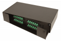 2 RU 4 Termination Panel 19” or 23” Rack Mount Fiber Distribution Unit
