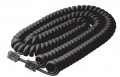 Telephone Modular Coil Cord 12' 4P4C