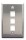 3 Port Keystone Stainless Steel Plate