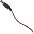 DC Male Power Cord Adapter Plug 2.1mm
