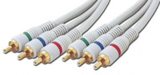 25' Python Component Video Cables RGB 3 x RCA