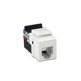 41106-RW6 Leviton Voice Grade Quickport Jack