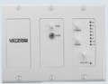Valcom V-9983-W 2-Channel Mixer - Expandable to 10 Channels