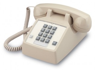 250044-VBA-27FC Cortelco Traditional Desk Phone with Flash and Message Waiting