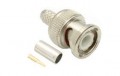 BNC Hex Crimp Connector 3pc RG59/62