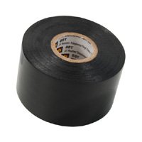 Telephone Tape 1-1/2 Inch x 44 Ft Vinyl Plastic Black