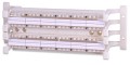 110WB6-96PR-L Category 6 96-Pair 110 Wiring Block With Mounting Legs