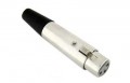 3C XLR Jack with Strain Relief Microphone
