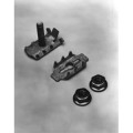 4462 Shield Bond Connector For 2 Bond Braids (With Eyelets)