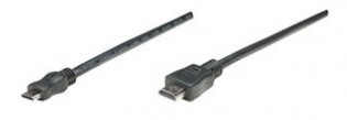 Mini HDMI Male to HDMI Male 6'