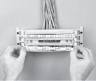 110 Block Installation Diagram